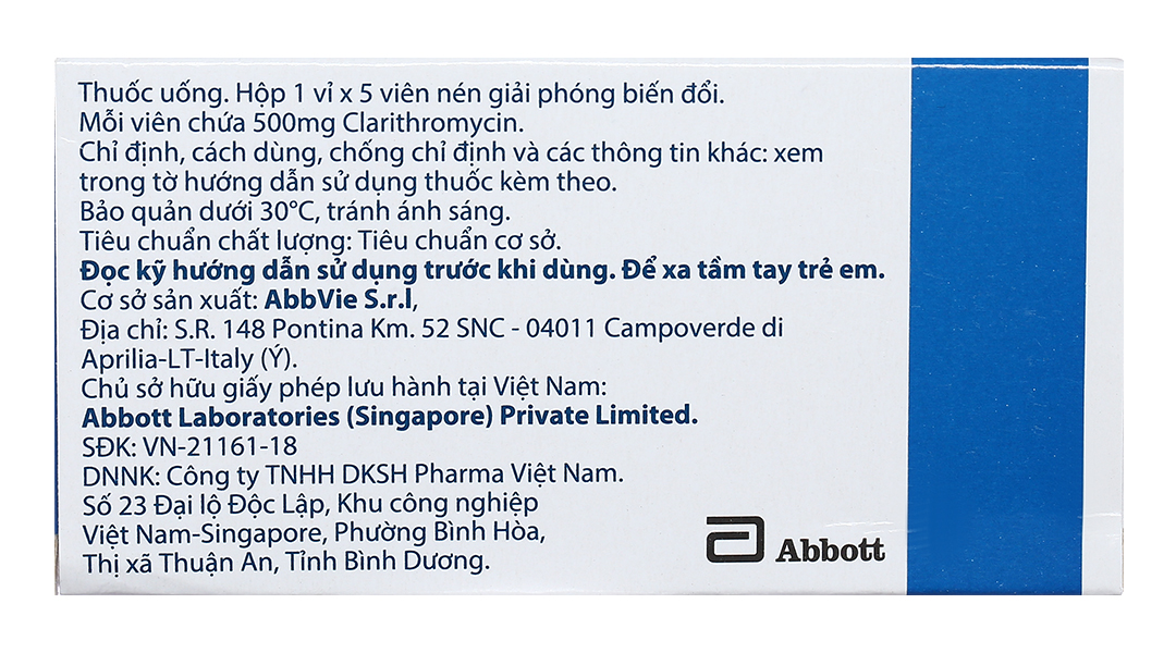 Thuốc ho Klacid có tác dụng phụ nào cần quan tâm không?
