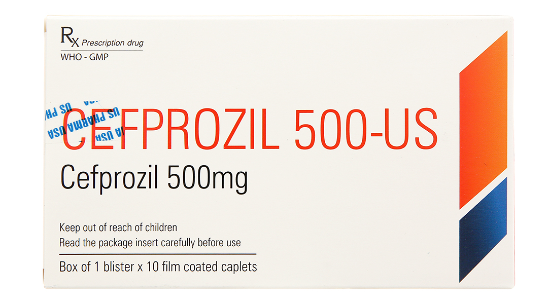 Cefprozil 500-US trị nhiễm khuẩn