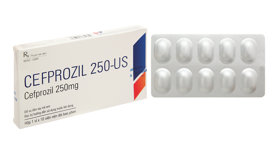 Cefprozil 250-US trị nhiễm khuẩn