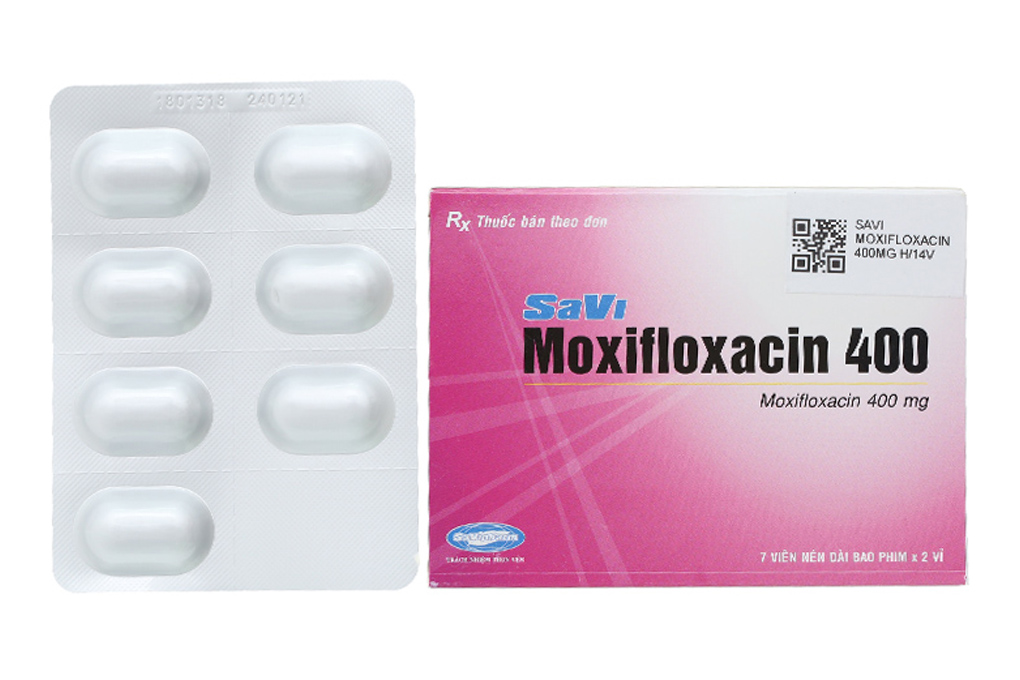 Thuốc moxifloxacin thuộc nhóm kháng sinh nào?
