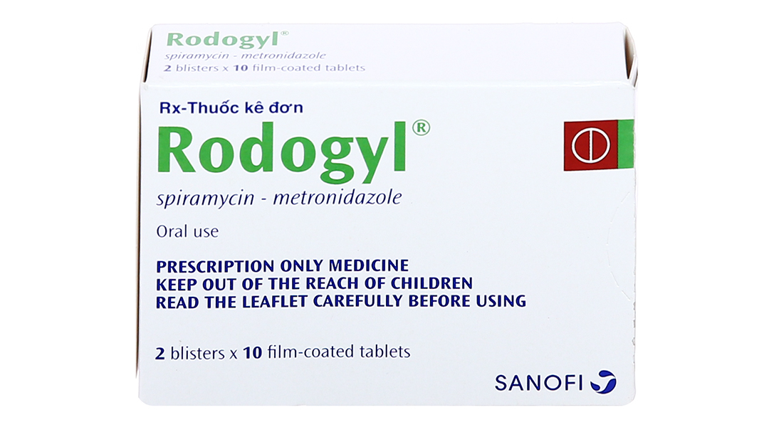 Rodogyl trị nhiễm khuẩn răng miệng