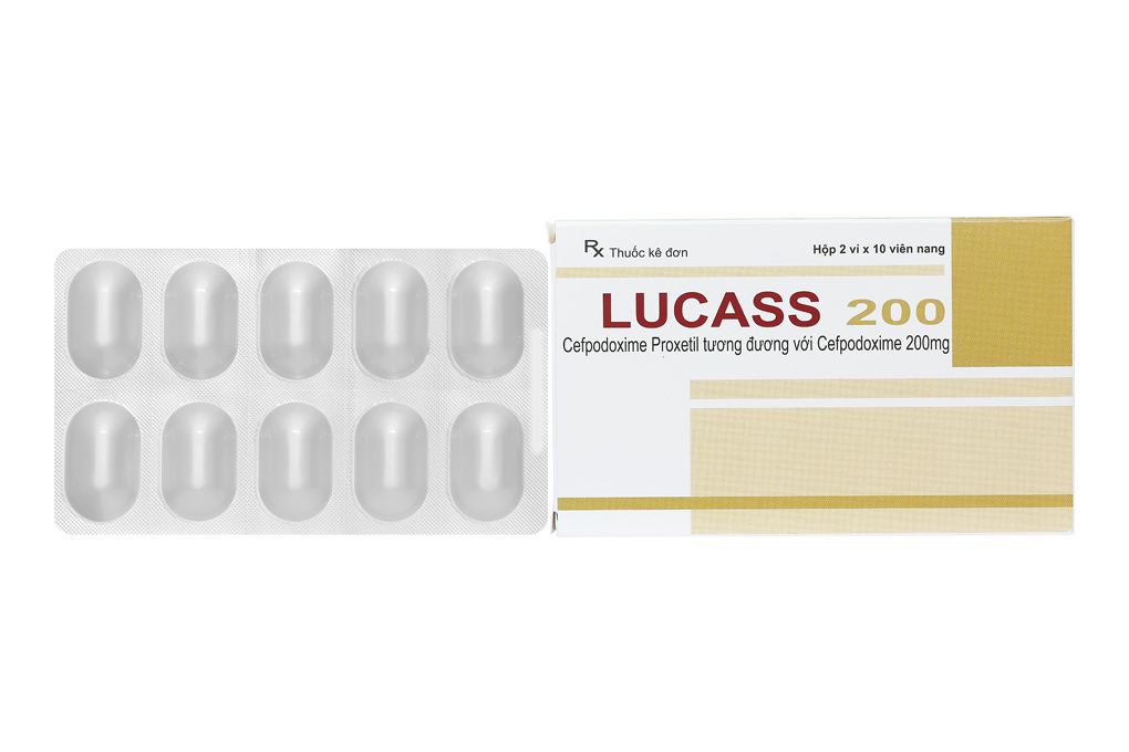 Lucass 200 trị nhiễm khuẩn