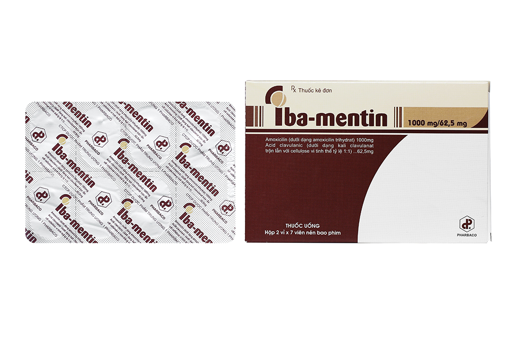 IBA-MENTIN là loại thuốc kháng sinh dùng để điều trị những loại nhiễm khuẩn nào?