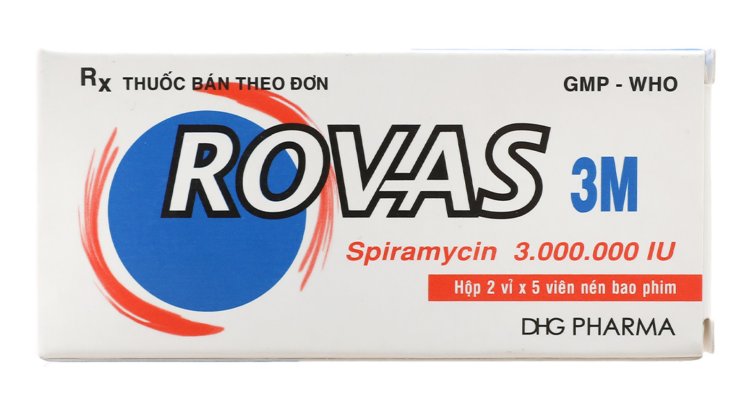 Thuốc Rovas 3M được dùng để điều trị những bệnh gì?
