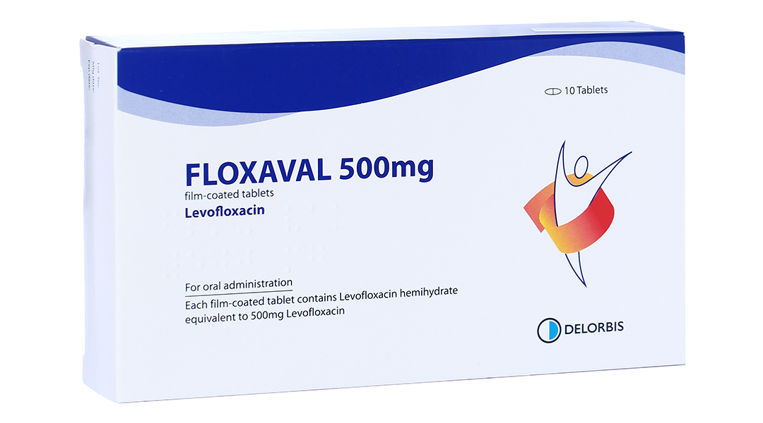 Floxaval 500mg trị nhiễm khuẩn