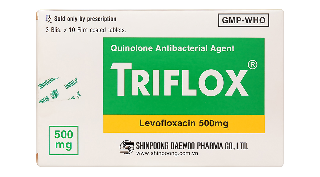 Triflox 500mg trị nhiễm khuẩn