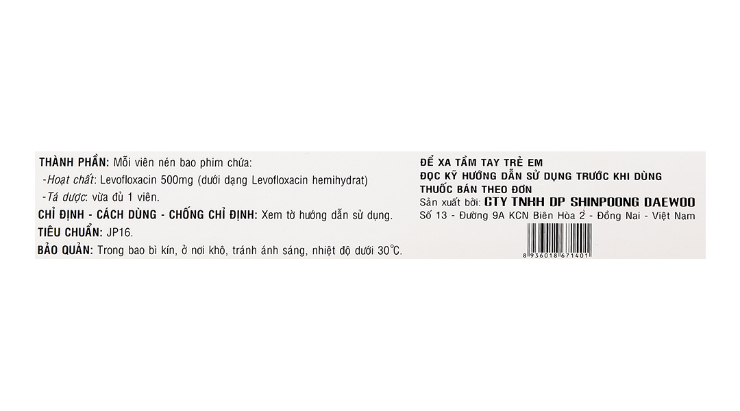 Triflox 500mg trị nhiễm khuẩn