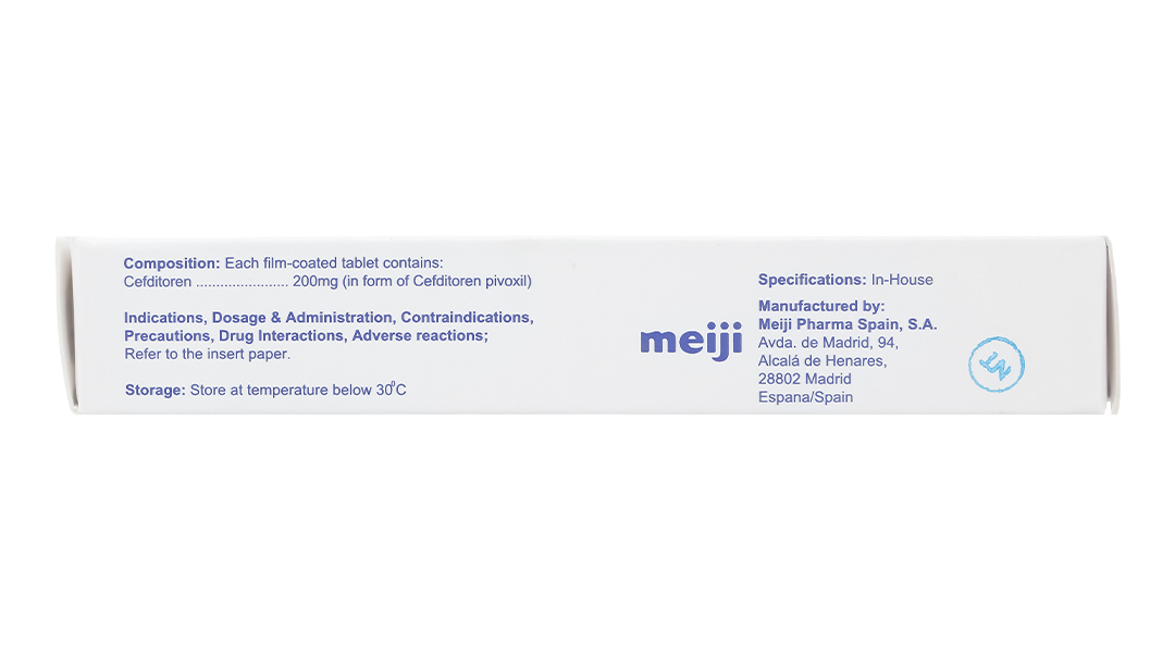 Meiact 200mg trị nhiễm khuẩn