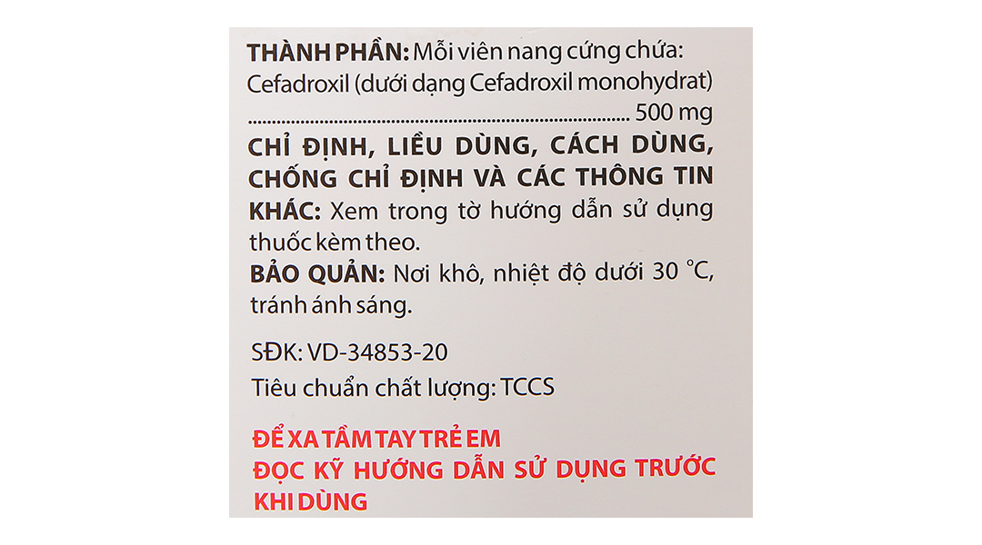 Dobixil 500mg trị nhiễm khuẩn