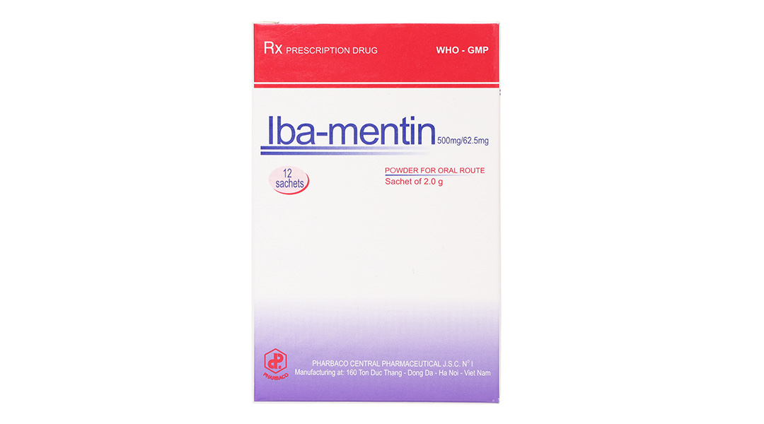 Iba-mentin có thành phần hoạt chất là gì?
