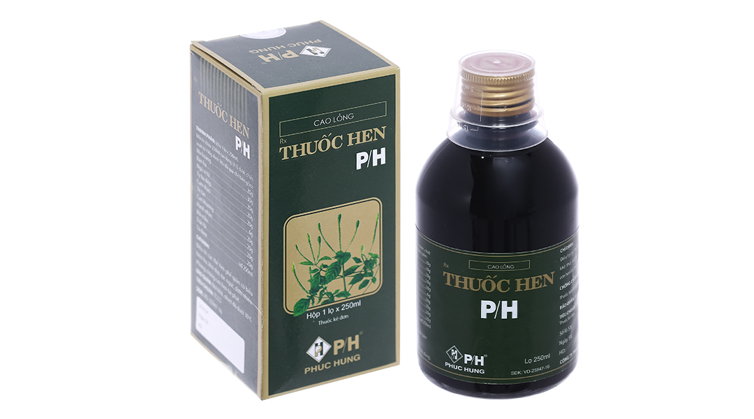 Thuốc hen P/H chai 250ml-Nhà thuốc An Khang