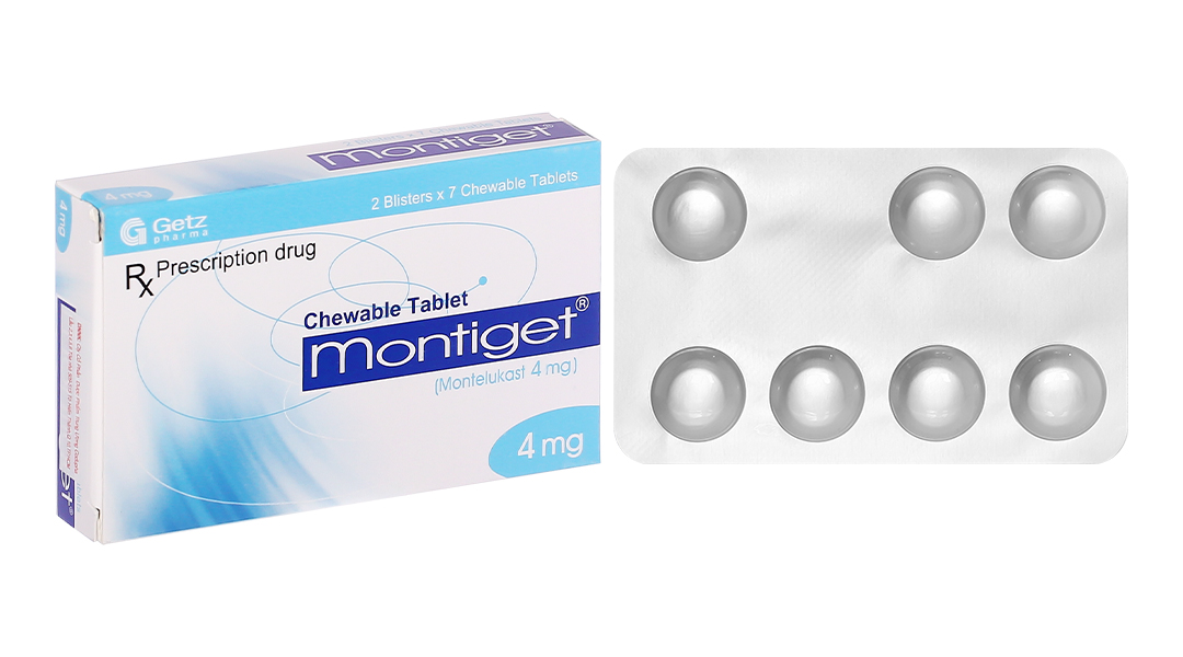 Montiget 4mg trị hen suyễn