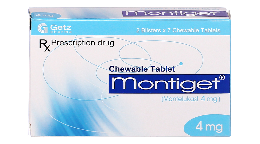 Montiget 4mg trị hen suyễn