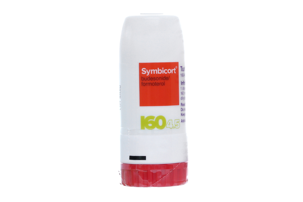 Bột hít phân liều Symbicort Turbuhaler 160/4.5mcg/liều trị hen suyễn