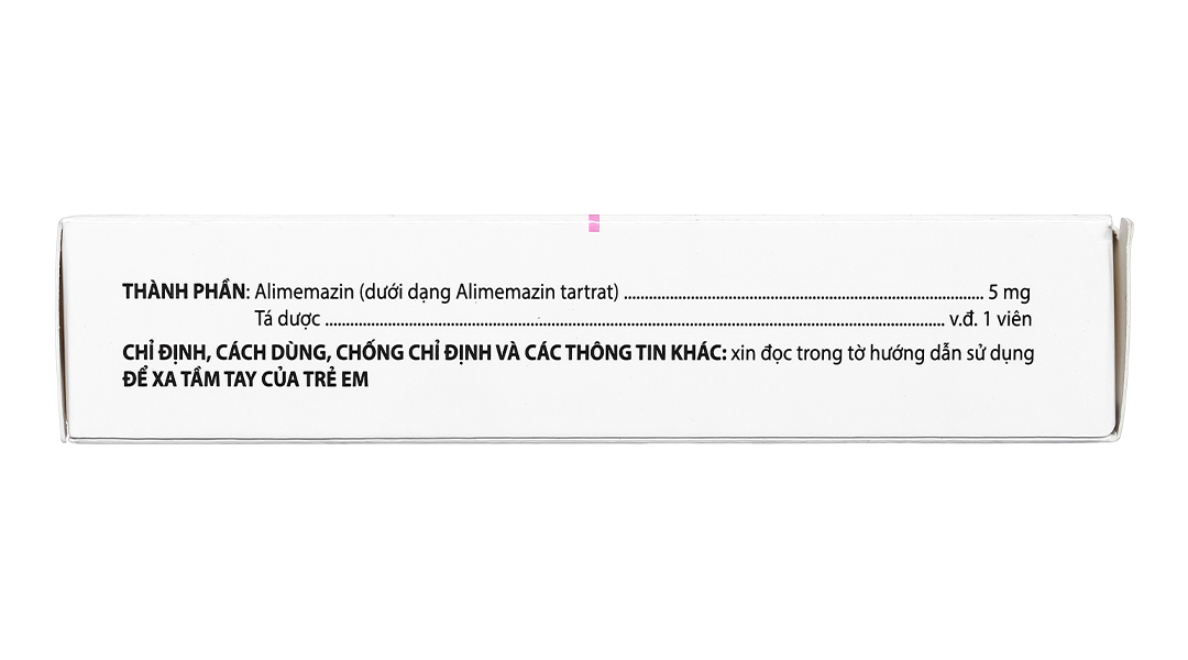 Theralene 5mg trị ho khan, viêm mũi dị ứng, mày đay