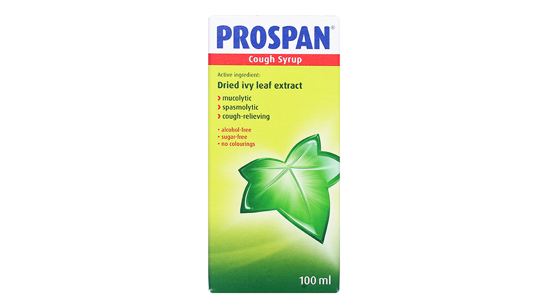 Siro Prospan trị ho, viêm phế quản