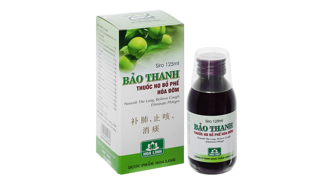 Siro Bảo Thanh trị ho, bổ phế chai 125ml 04/2023 - Nhathuocankhang.com