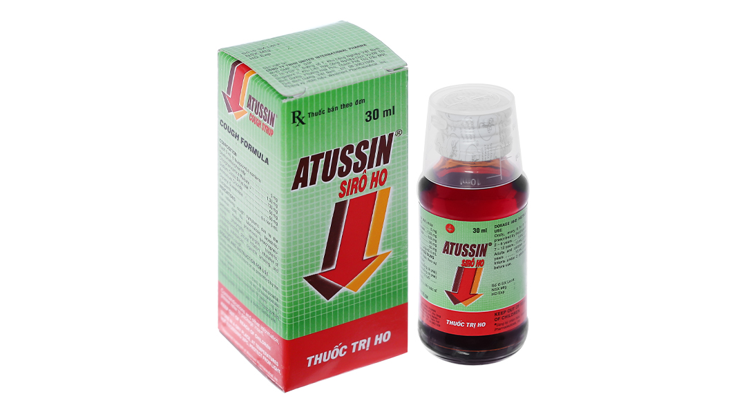 Siro Atussin trị ho trong bệnh lý hô hấp