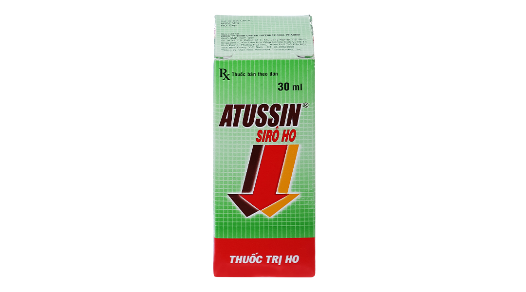 Siro Atussin trị ho trong bệnh lý hô hấp