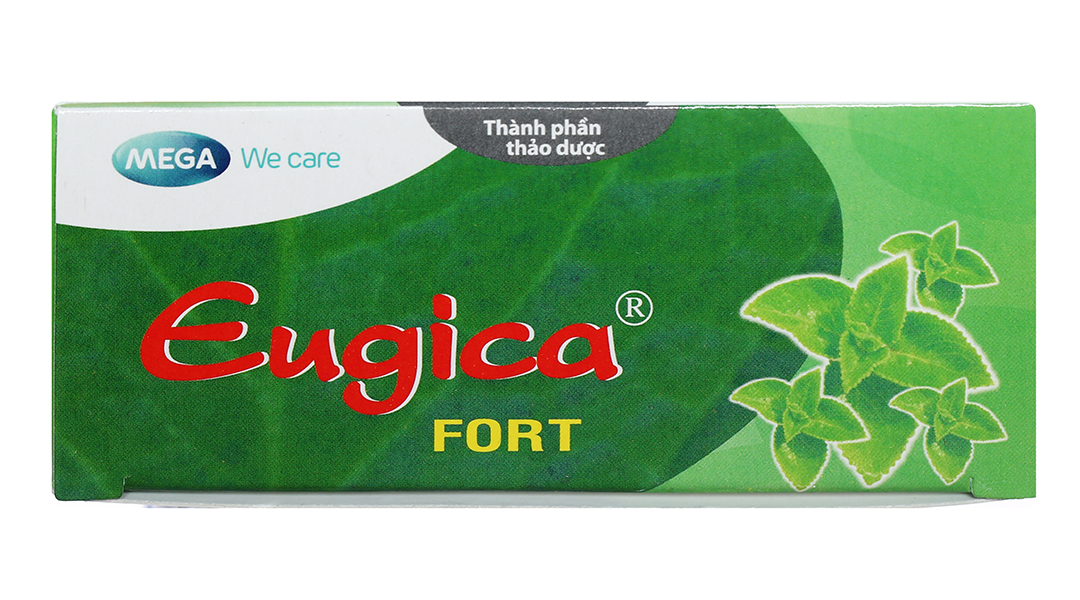 Eugica Fort trị ho, đau họng