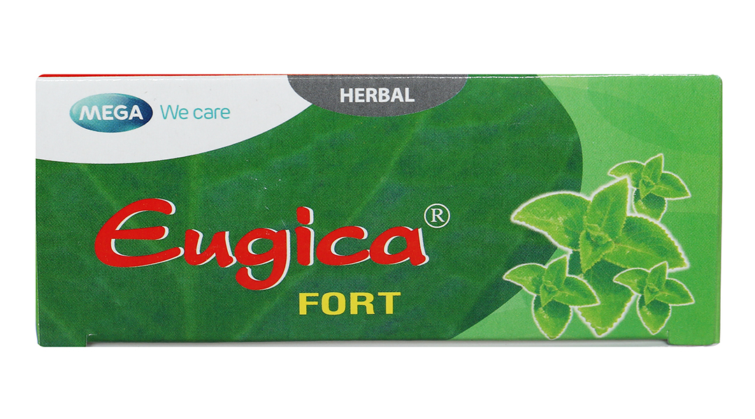Eugica Fort trị ho, đau họng
