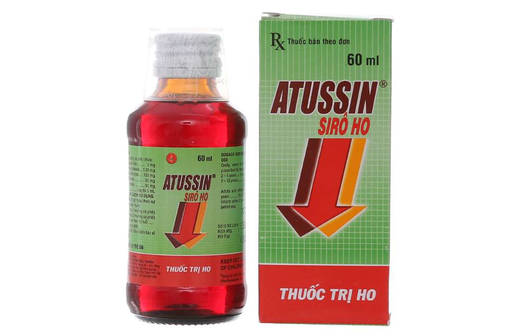 Thuốc Ho Atussin Cho Trẻ Em