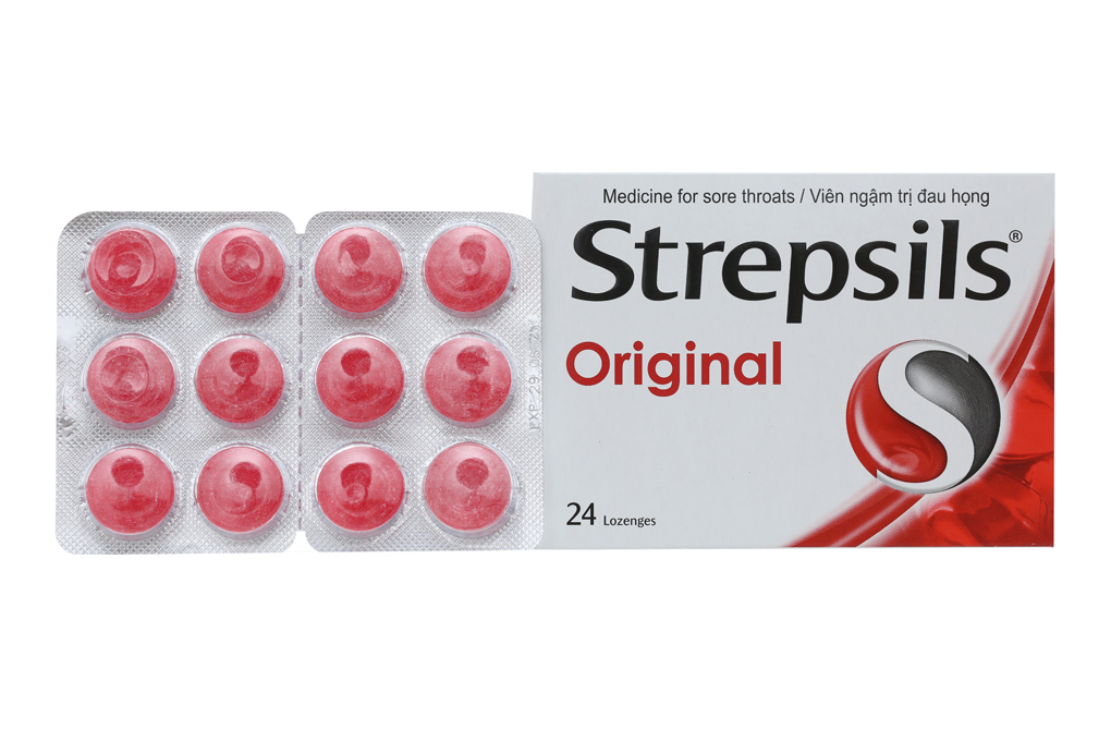 Thuốc đau họng Strepsil có chứa những hoạt chất nào?