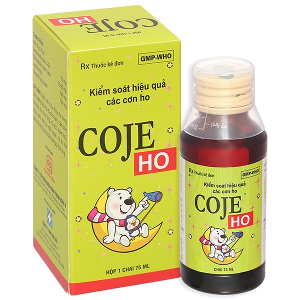 Siro Coje Ho trị và kiểm soát các cơn ho
