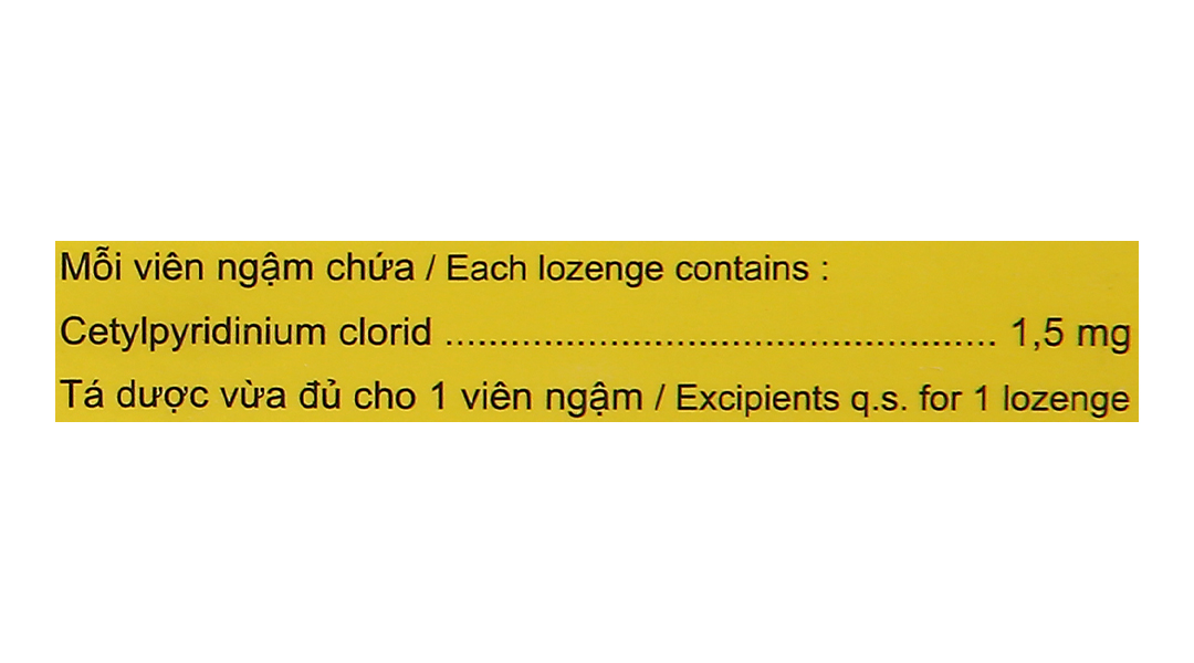 Viên ngậm Bozypaine trị viêm họng, đau họng