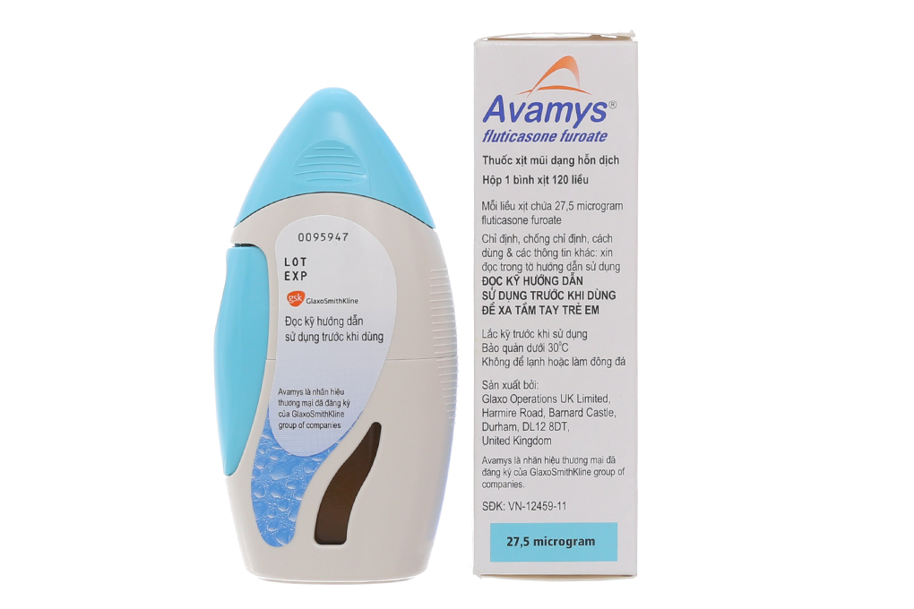 Thuốc xịt mũi Avamys 120 liều có giá bao nhiêu?