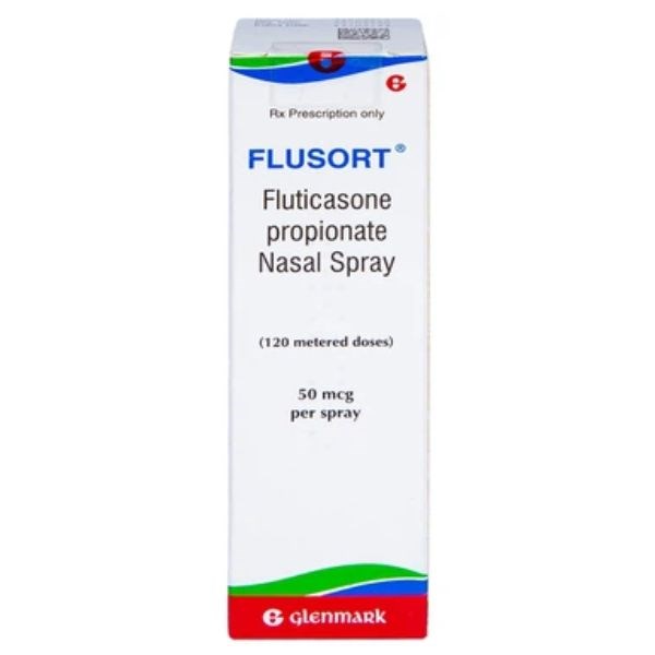 Hỗn dịch xịt mũi Flusort 50mcg trị chứng viêm mũi dị ứng chai 120 liều ...