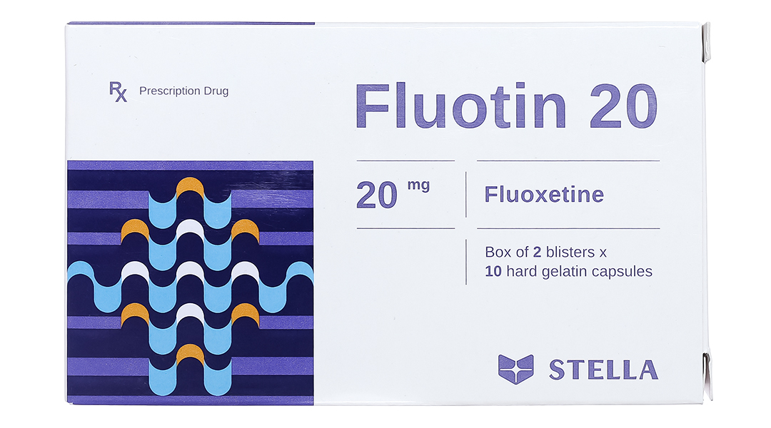 Fluotin 20 trị trầm cảm, rối loạn lưỡng cực
