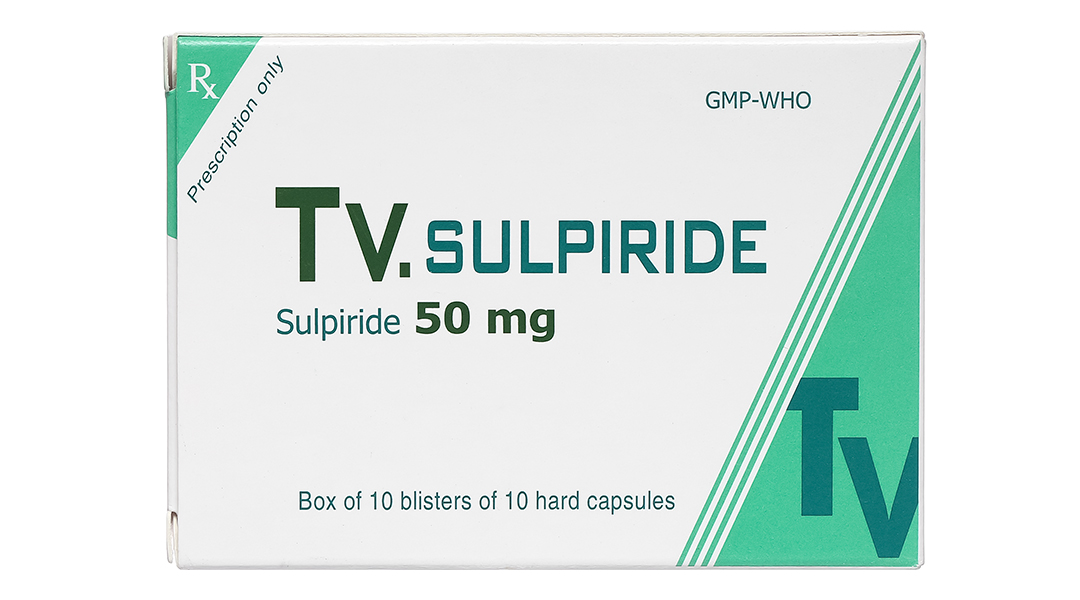 TV. Sulpiride 50mg trị tâm thần phân liệt