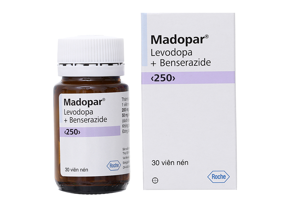 Madopar 250 trị Parkinson