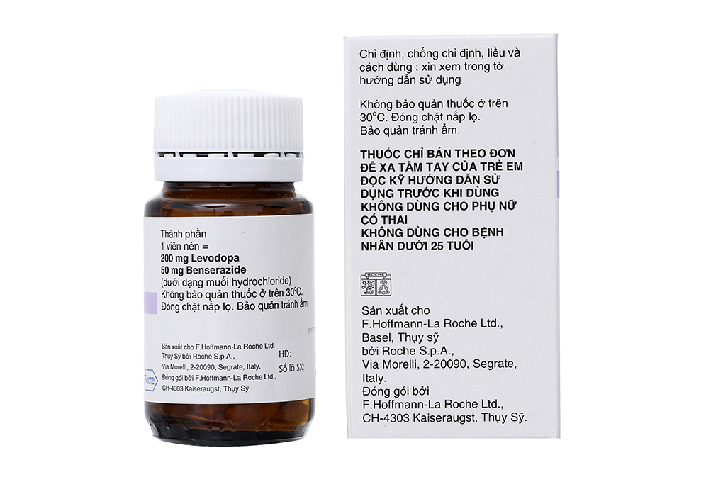 Madopar 250 trị Parkinson