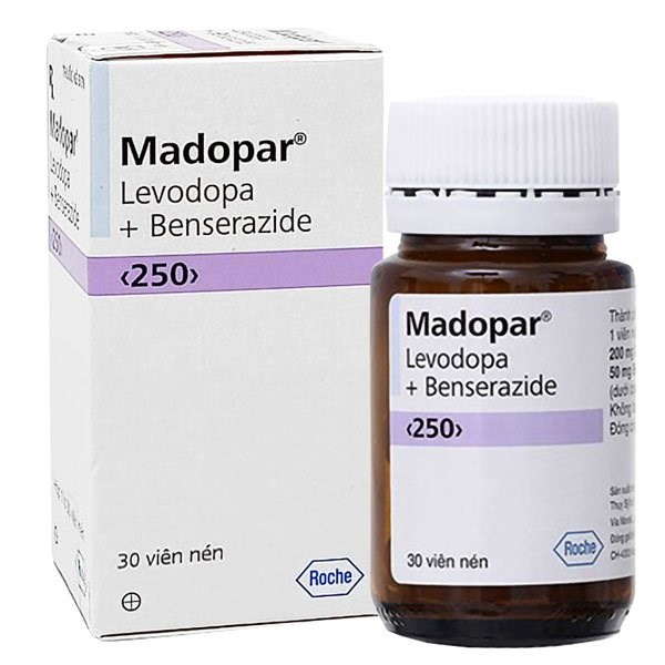 Madopar 250 trị Parkinson