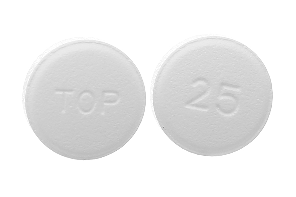 Topamax 25 trị động kinh, dự phòng đau nửa đầu