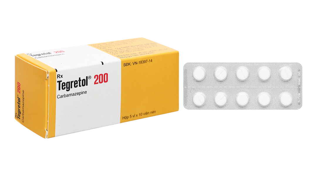 Tegretol 200 trị động kinh, đau dây thần kinh