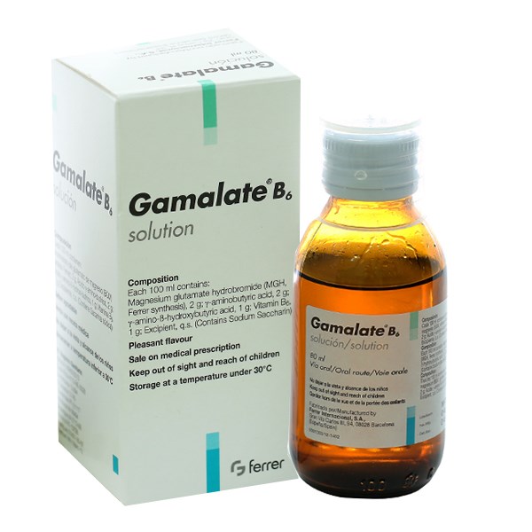 Dung dịch uống Gamalate B6 trị suy nhược thần kinh