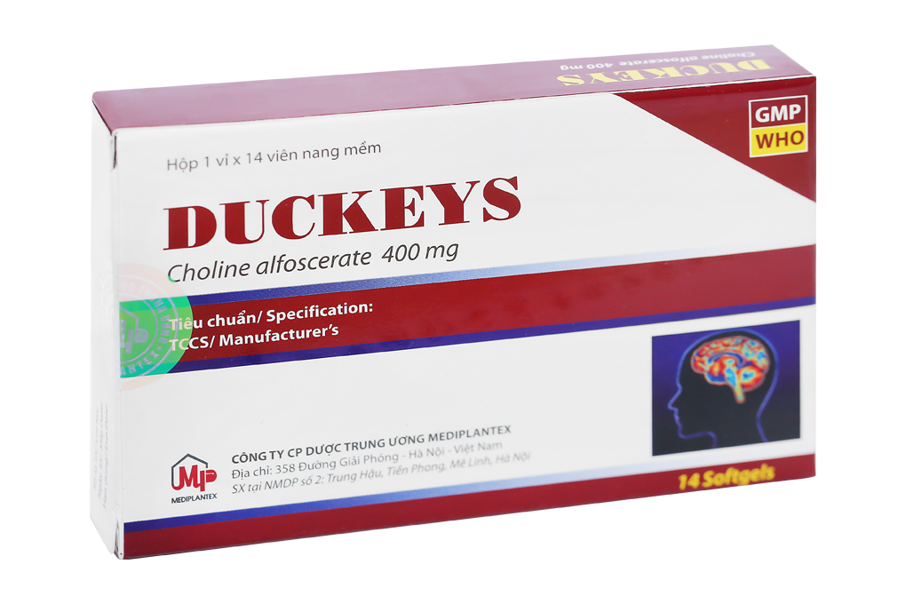 Duckeys 400mg trị sa sút trí tuệ, vận động
