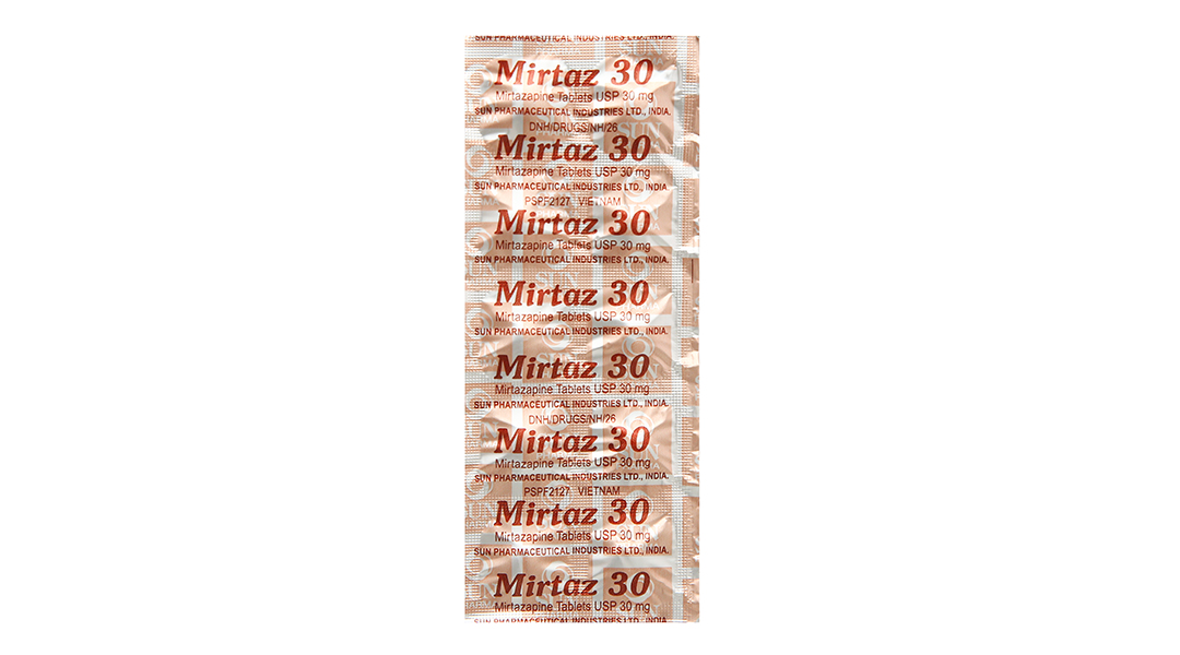 Mirtaz 30 trị trầm cảm