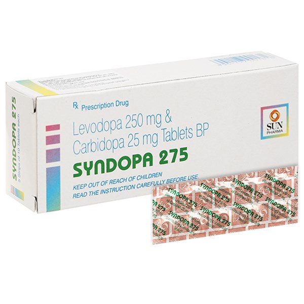 Thuốc Syndopa 275 trị bệnh Parkinson (5 vỉ x 10 viên) - 11/2024 ...