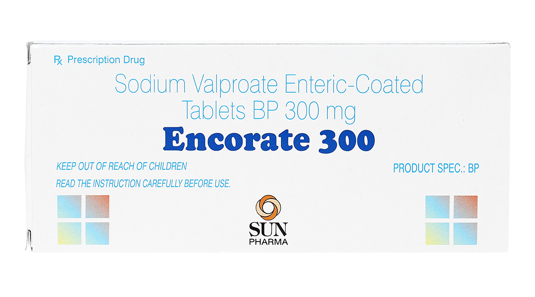 Encorate 300 trị động kinh, rối loạn lưỡng cực