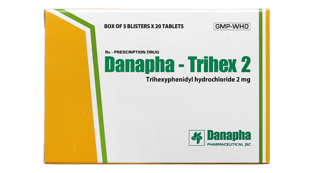 Danapha-Trihex 2 trị Parkinson