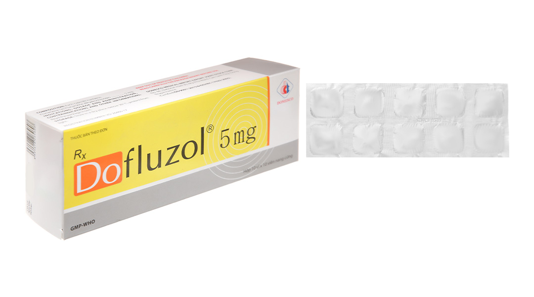 Dofluzol 5mg trị chóng mặt, đau nửa đầu