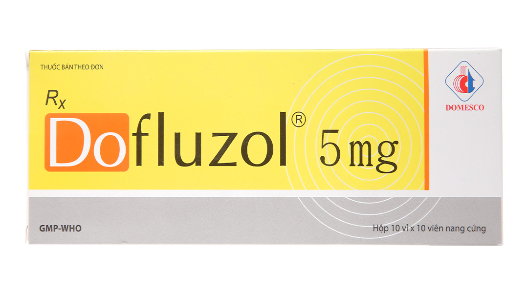Dofluzol 5mg trị chóng mặt, đau nửa đầu