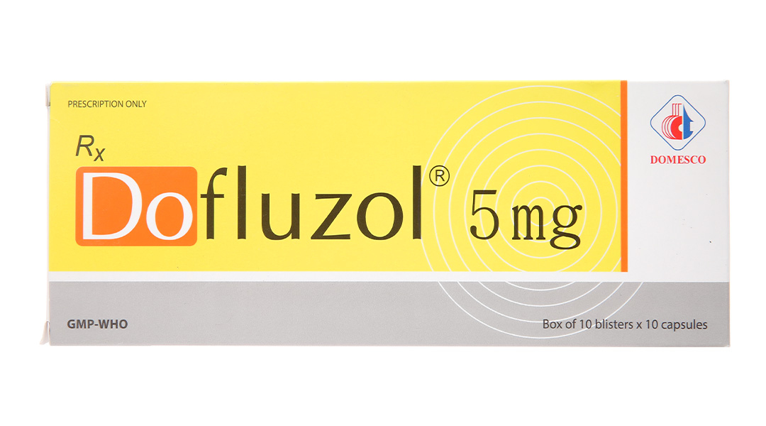 Dofluzol 5mg trị chóng mặt, đau nửa đầu