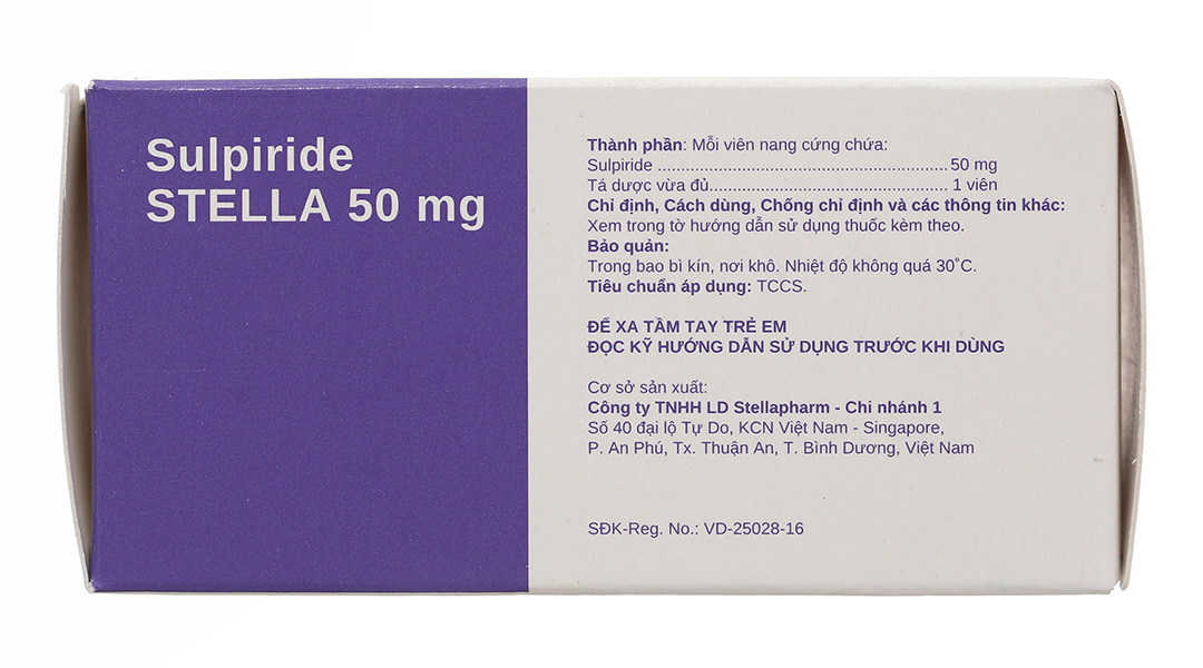 Stadpizide Stella 50mg trị tâm thần phân liệt