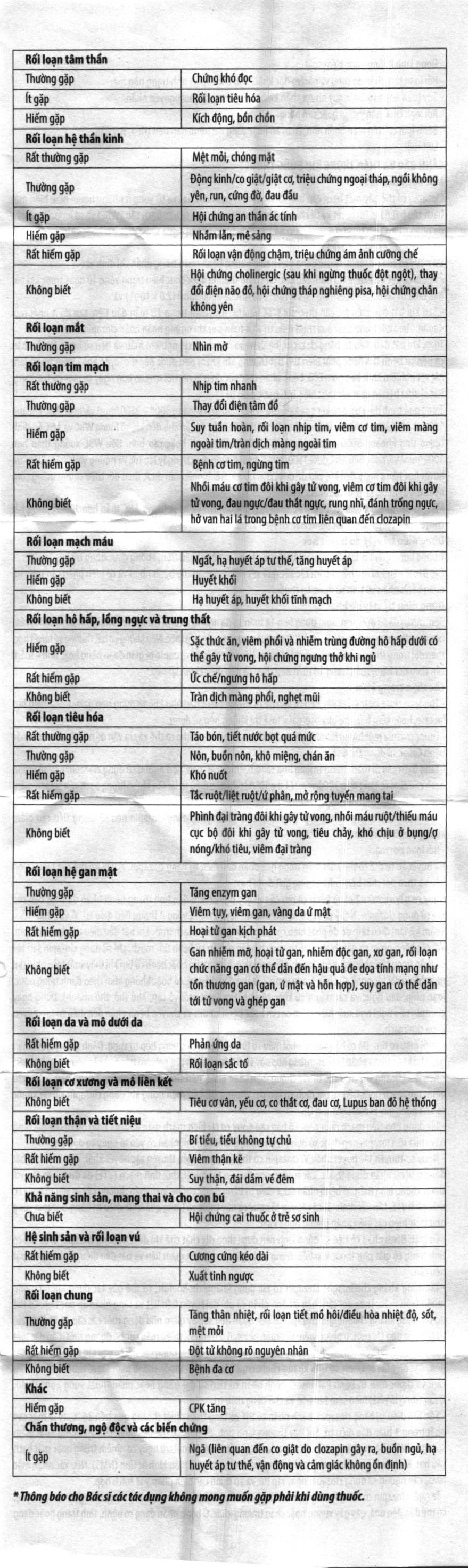 Lepigin 100 trị tâm thần phân liệt kháng trị, rối loạn tâm thần (10 vỉ x 10 viên) - 10