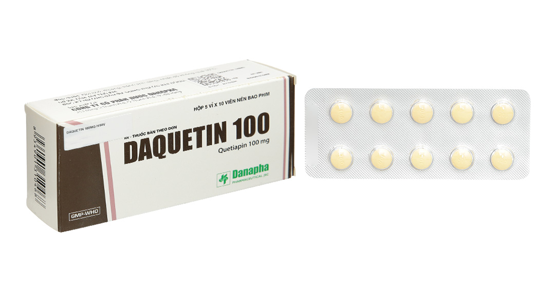 Daquetin 100 trị tâm thần phân liệt